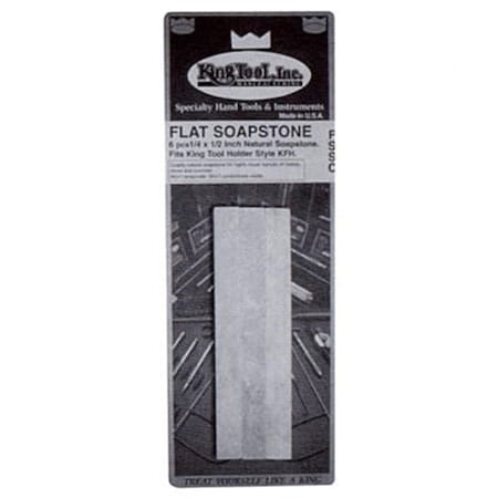 King Tool Ki Fss Flat Soapstone, 6PK 422-FSSC